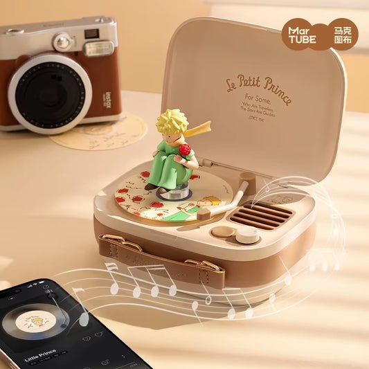 Little Prince Bluetooth Speaker Portable Audio Desktop Decoration Travel Speaker for Men Gift for Birthday and Valentine'S Day