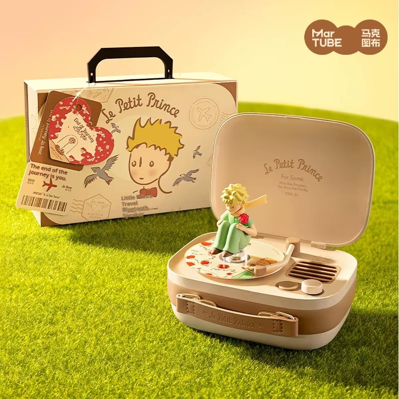 Little Prince Bluetooth Speaker Portable Audio Desktop Decoration Travel Speaker for Men Gift for Birthday and Valentine'S Day