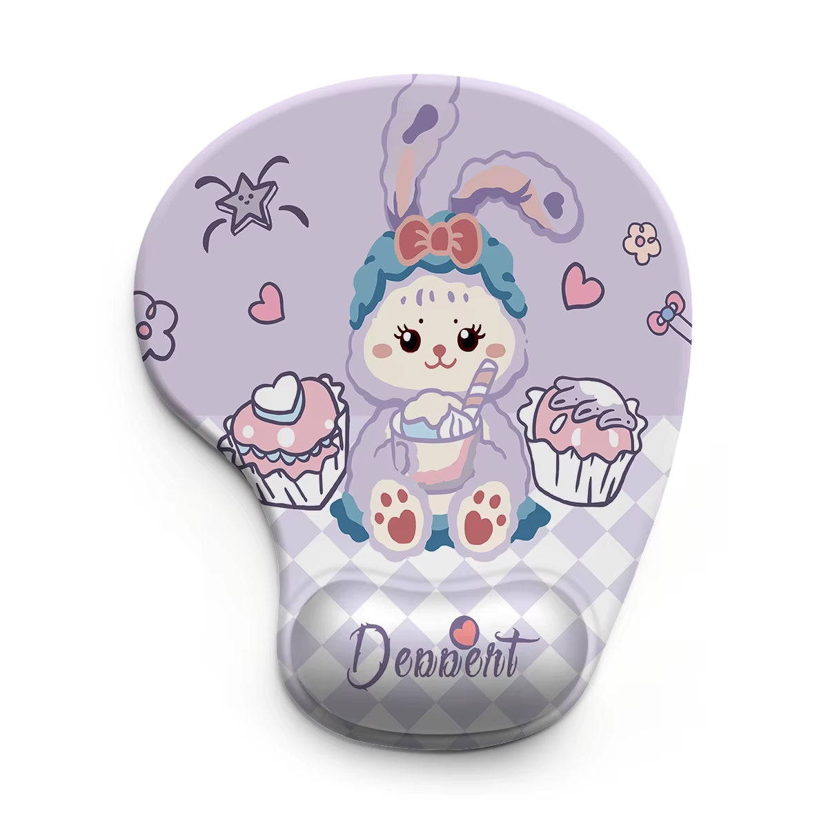 1Pc the Little Prince and Fox Mouse Pad Wrist Ergonomic Soft Anti-Slip Wrist Rest Support Mat Computer Mouse Pad for Office PC