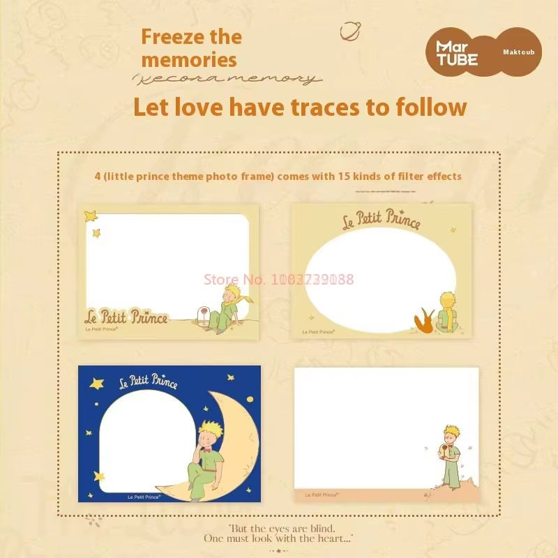 Martube Little Prince Ccd Digital Camera Vintage Retro Hd Dual Lens Students Teens Girl Campus Photography Birthday Gift Present