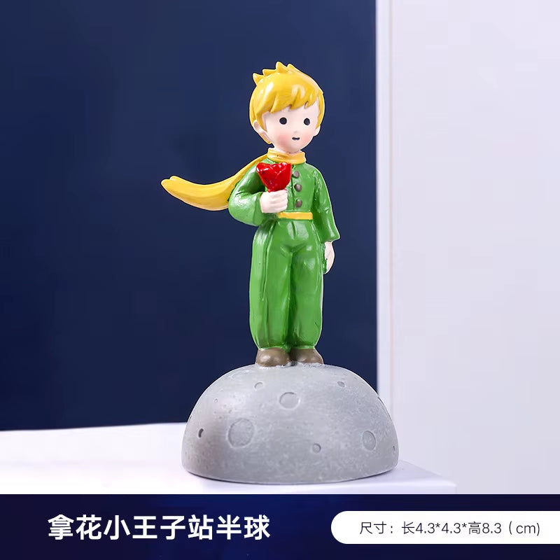 The New Little Prince Ornament Cake DIY Home Living Room Micro View Decorations Handicraft Resin Crafts Kawaii Room Decor