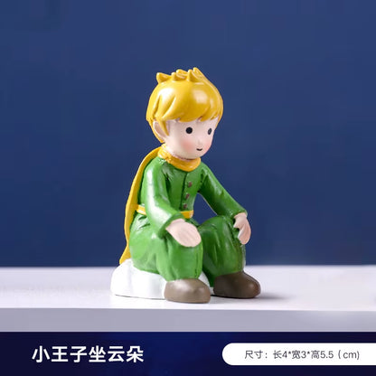 The New Little Prince Ornament Cake DIY Home Living Room Micro View Decorations Handicraft Resin Crafts Kawaii Room Decor