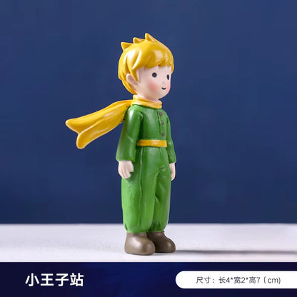 The New Little Prince Ornament Cake DIY Home Living Room Micro View Decorations Handicraft Resin Crafts Kawaii Room Decor