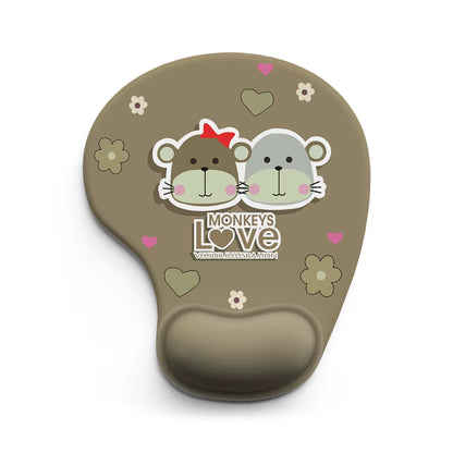 1Pc the Little Prince and Fox Mouse Pad Wrist Ergonomic Soft Anti-Slip Wrist Rest Support Mat Computer Mouse Pad for Office PC