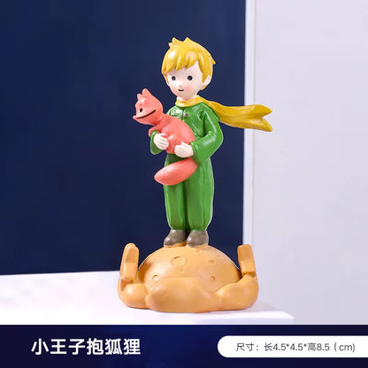 The New Little Prince Ornament Cake DIY Home Living Room Micro View Decorations Handicraft Resin Crafts Kawaii Room Decor