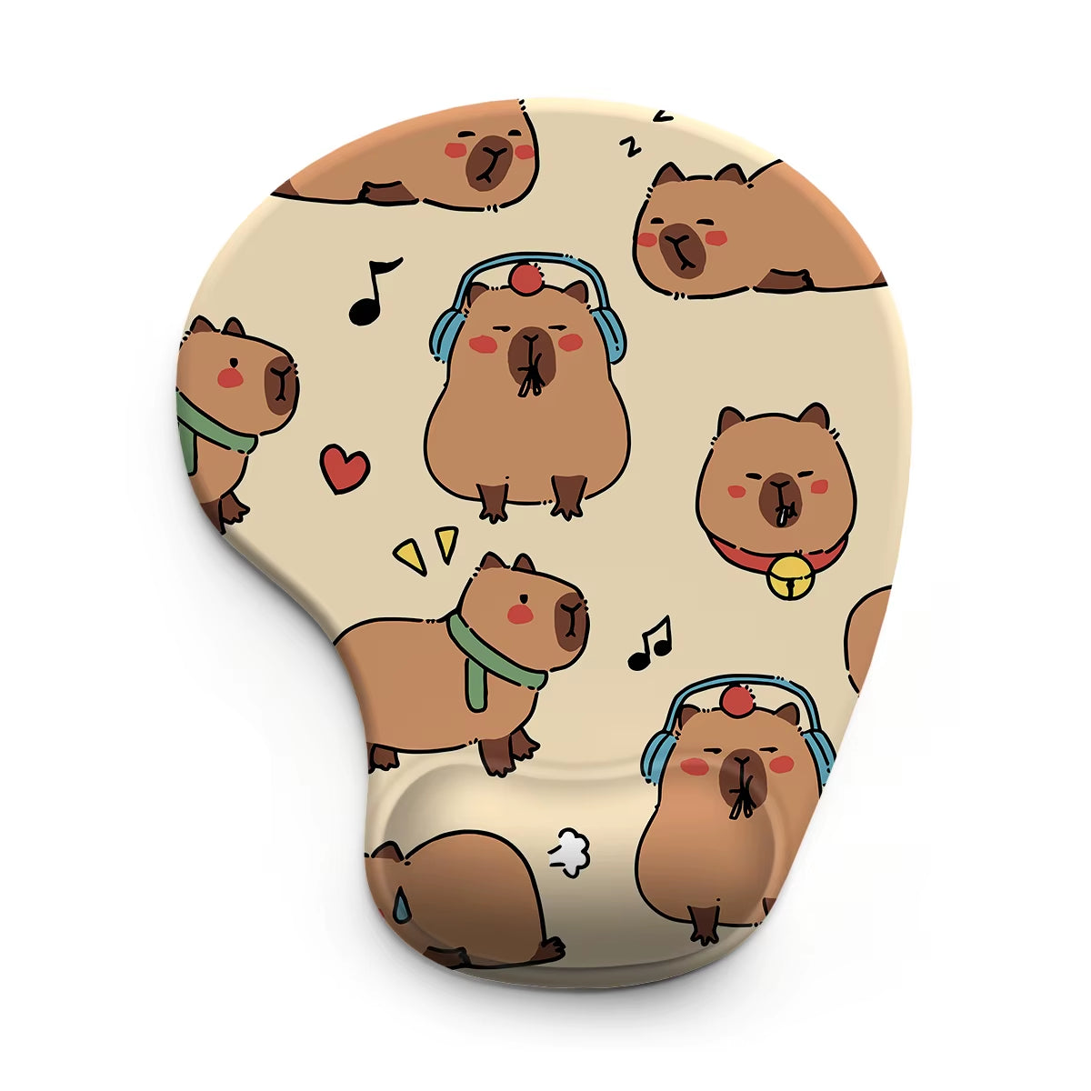 1Pc the Little Prince and Fox Mouse Pad Wrist Ergonomic Soft Anti-Slip Wrist Rest Support Mat Computer Mouse Pad for Office PC