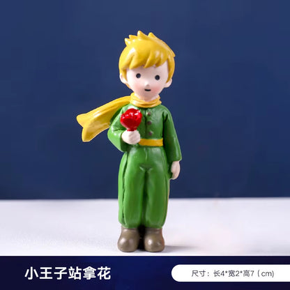 The New Little Prince Ornament Cake DIY Home Living Room Micro View Decorations Handicraft Resin Crafts Kawaii Room Decor